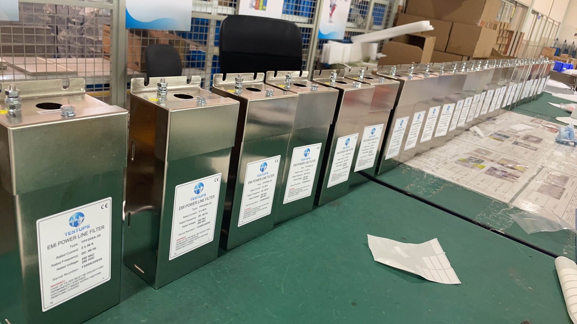 TPF205A-30 power line EMI filter — angle 3